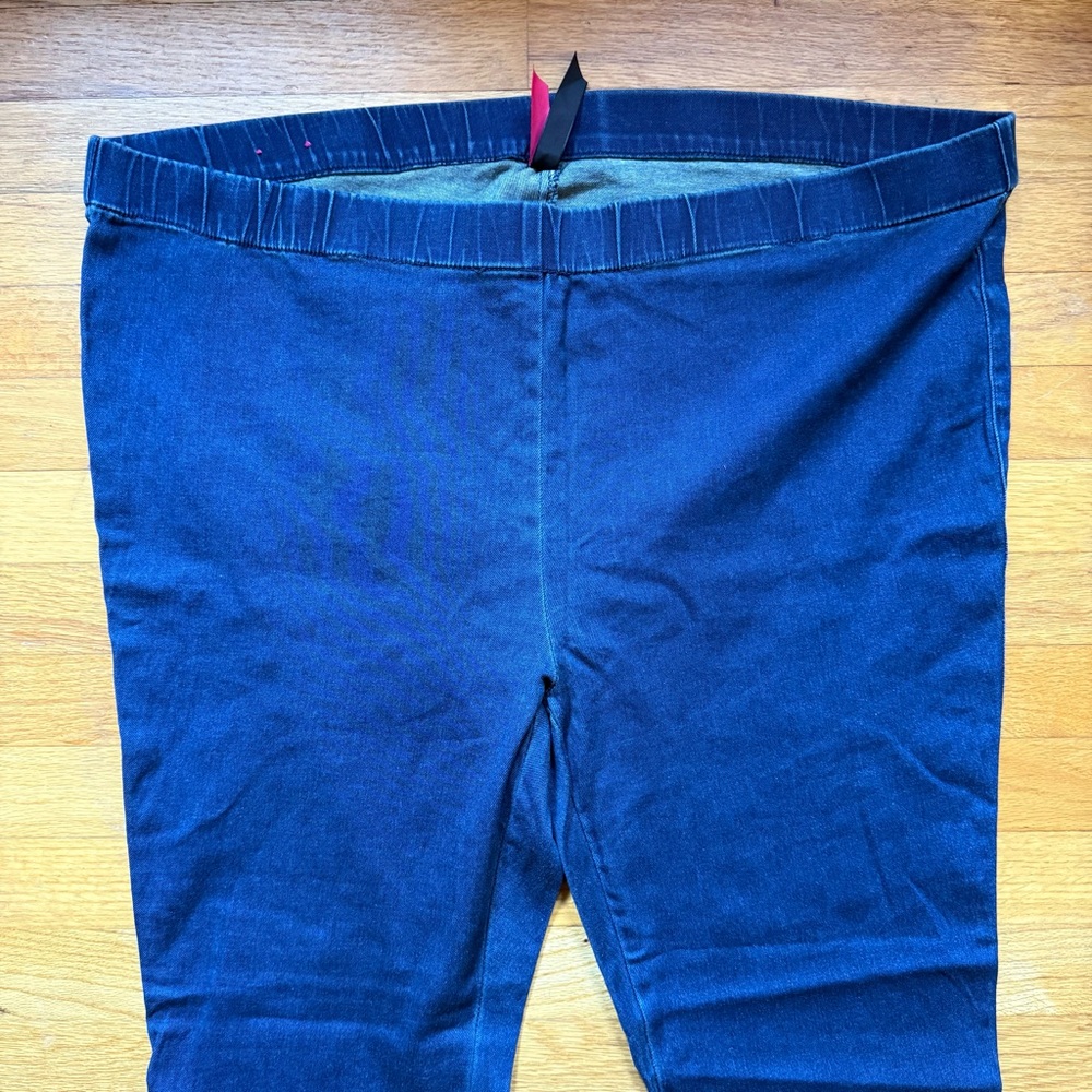 Pure Energy Women's Stretch Maternity Skinny Jeans - Dark Blue - Picture 2 of 8
